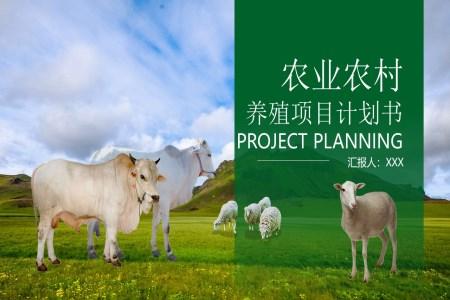 绿色生态养殖项目计划书PPT