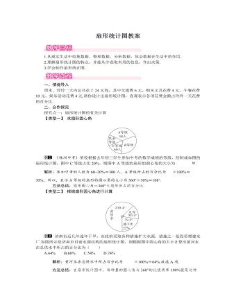 北师大初中七年级数学上册扇形统计图教案1（最终版）